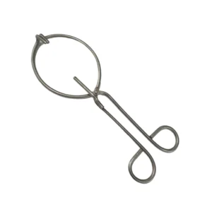 Pinca em Aço Inox 8cm para Cápsula - Ricilab