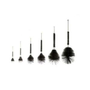 Escova para Balão Volumétrico com Cerdas de Pelo Und